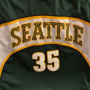 Adidas Hardwood Classics Kevin Durant Sonics Jersey